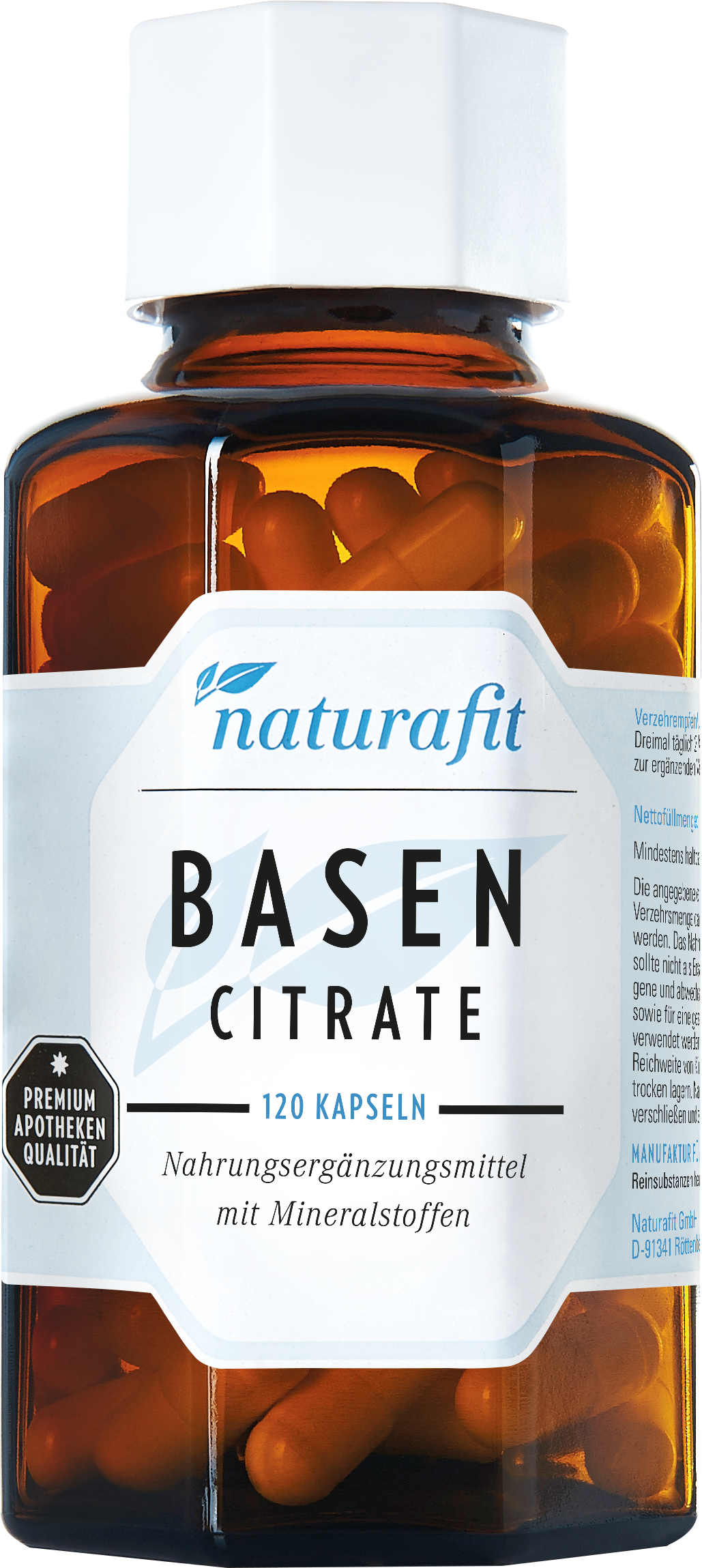 NATURAFIT Basencitrate Kapseln