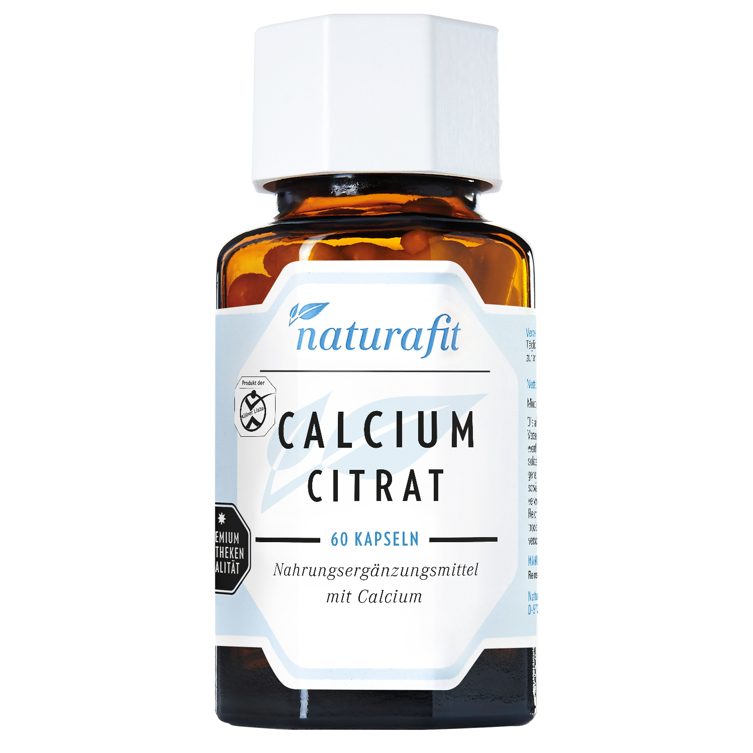 Naturafit Calcium Citrat Kapseln 60 St