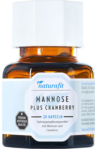NATURAFIT Mannose plus Cranberry Kapseln