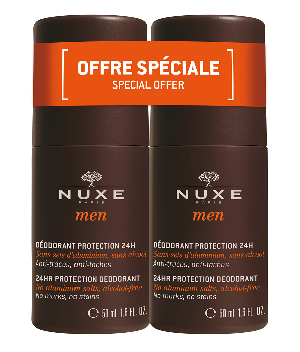 NUXE Men Deodorant Protection 24h Duo